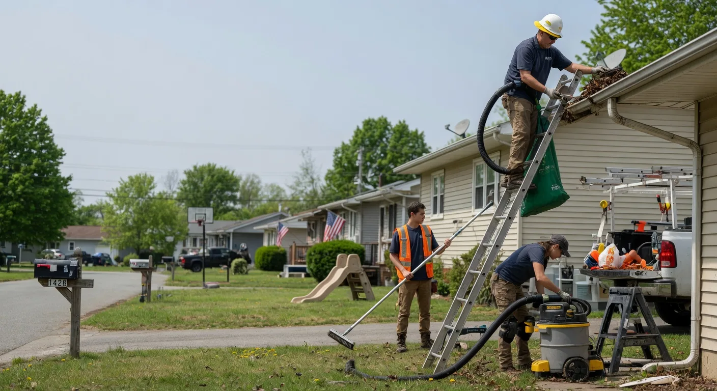 Gutter Installation in Pesotum, IL near me